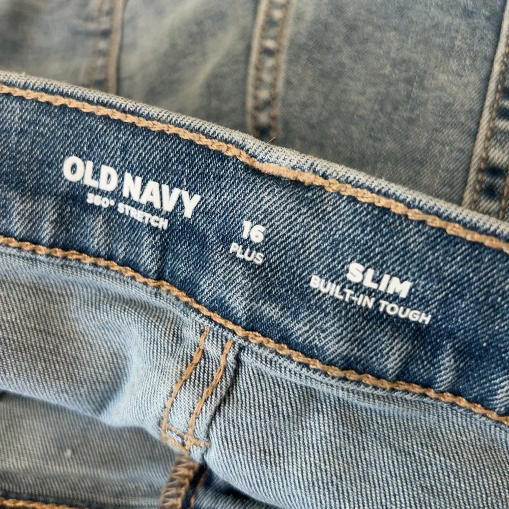 Old Navy Youth 360 Stretch Slim Built in Tough Jeans Size 16 Plus